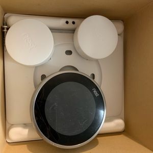 Nest thermostat and two sensor